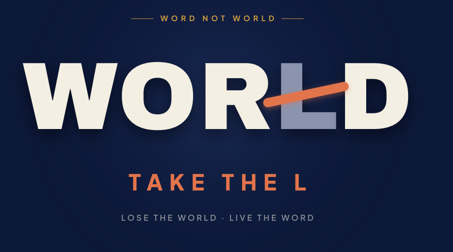 Word Not World